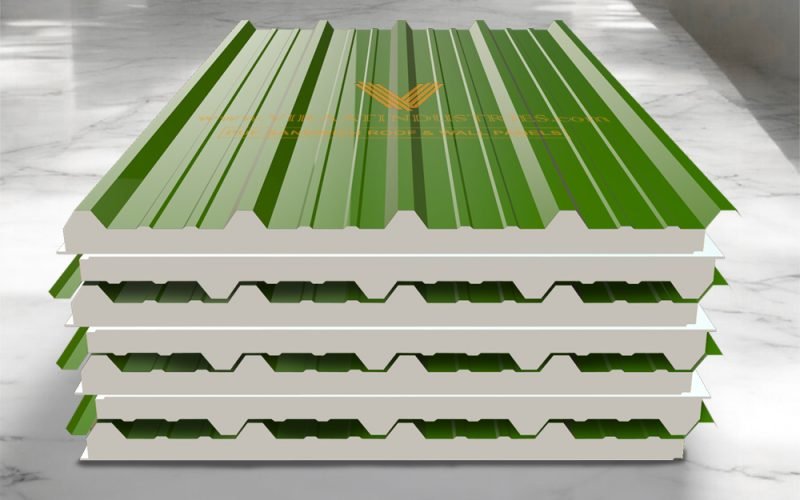 PUF Roof Panel Green colour