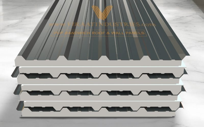PUF Roof Panel Grey colour